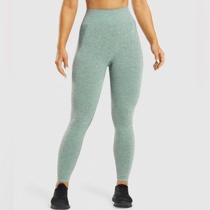 Gymshark Flex High Waisted Leggings - Studio Green Marl